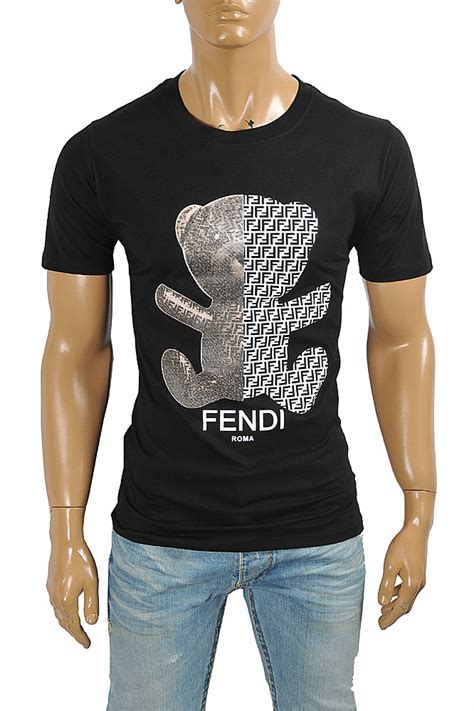 fendi bear tshirt|Fendi t shirts for men.